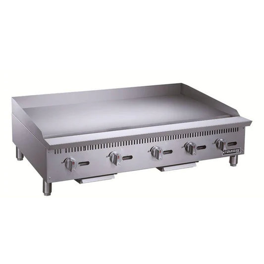 Dukers DCGT60 60 in. Thermostatic Griddle with 5 Burners