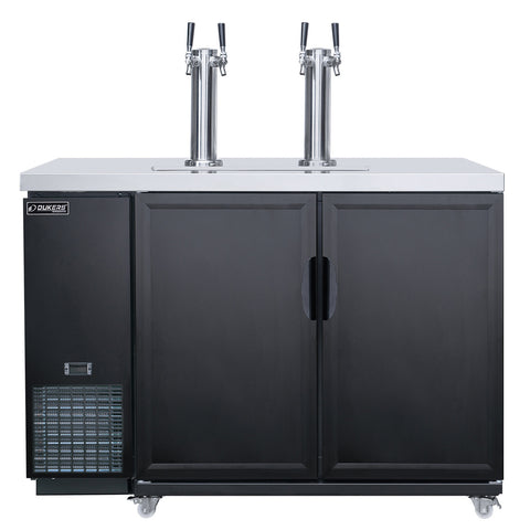 Dukers DKB60-M2 Dual Tap Kegerator