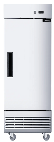 Dukers D28ER Compact Single Door Commercial Refrigerator in Stainless Steel
