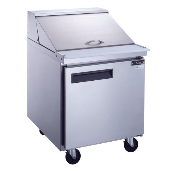 Dukers DSP29-12M-S1 1-Door Commercial Food Prep Table Refrigerator_Mega Top