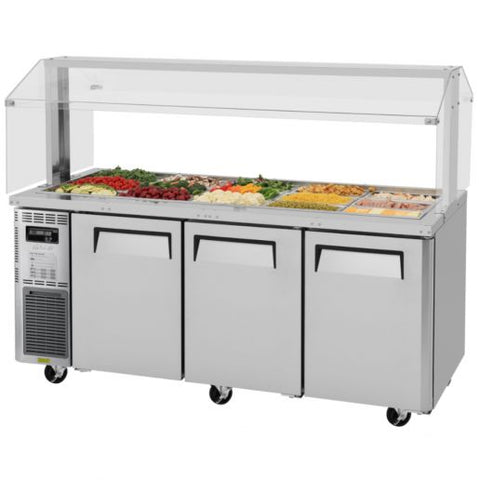 Turbo Air JBT-72-N 70-7/8" Insulated SS Refrigerated Buffet Display Table
