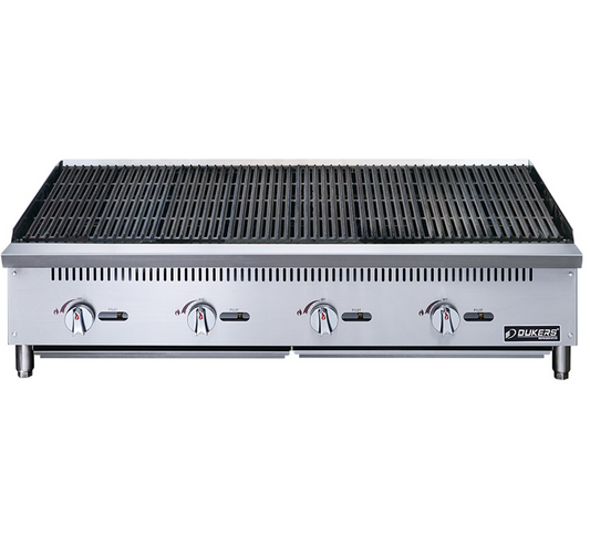 Dukers DCCB48 48 in. W Countertop Charbroiler