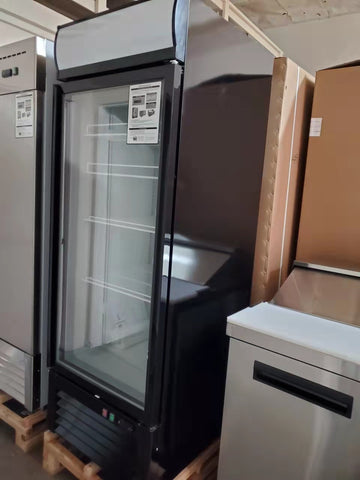 APR-23BG  27" Single Swing Door Merchandiser Refrigerator  20 cu.ft.