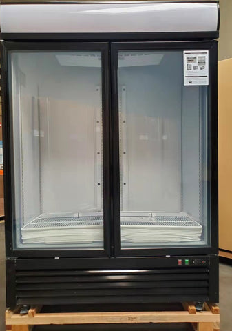 Aceland APR-49BG 54.1" Double Swing Door Merchandiser Refrigerator 43 cu.ft