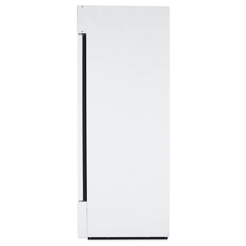 True GDM-49-HC~TSL01 54 1/8" White Two Section Glass Door Refrigerated Merchandi