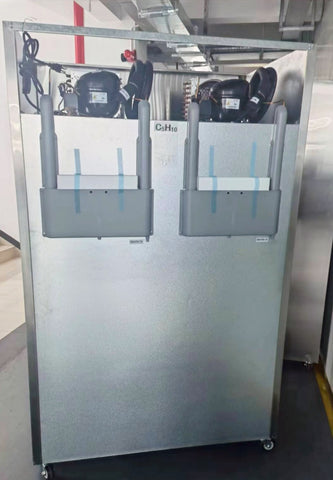 Aceland ARF-48B NON-ETL 48"Reach-in Double door COMBO Refrigerator and Freezer 36 Cu.Ft.