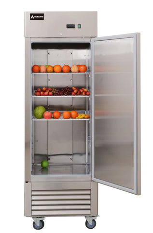 Aceland AF-23B Reach In Single Solid Door Freezer - 20 Cubic Feet