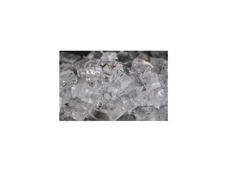 ASK-329S 350 lb. Air Cooled Cube Ice Machine with Bin 230lb.