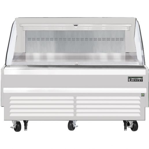 Everest EOMH-72-W-35-S White 73-1/4" Horizontal Air Curtain Merchadiser