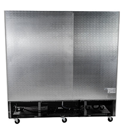 SABA S-72F 80 7/8" Three Door Reach-In Freezer Stainless Steel, 72 Cu. Ft.