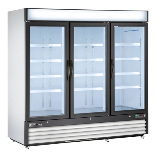 Maxximum MXM3-72FHC Maxx Cold X-Series Freezer Merchandiser Reach-in Three-section