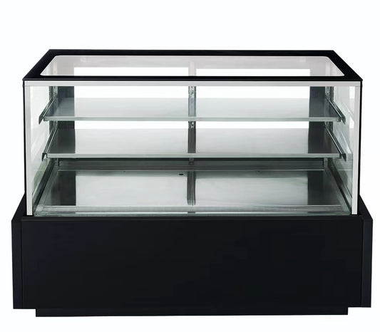 Dukers DDM72R – Straight Glass 72″ Cake Showcase, Bakery Cases, Refrigerator
