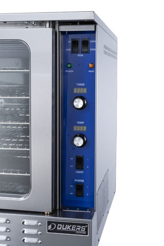 Dukers DCCOG1 Single Deck Convection Oven (Not Bakery Depth)
