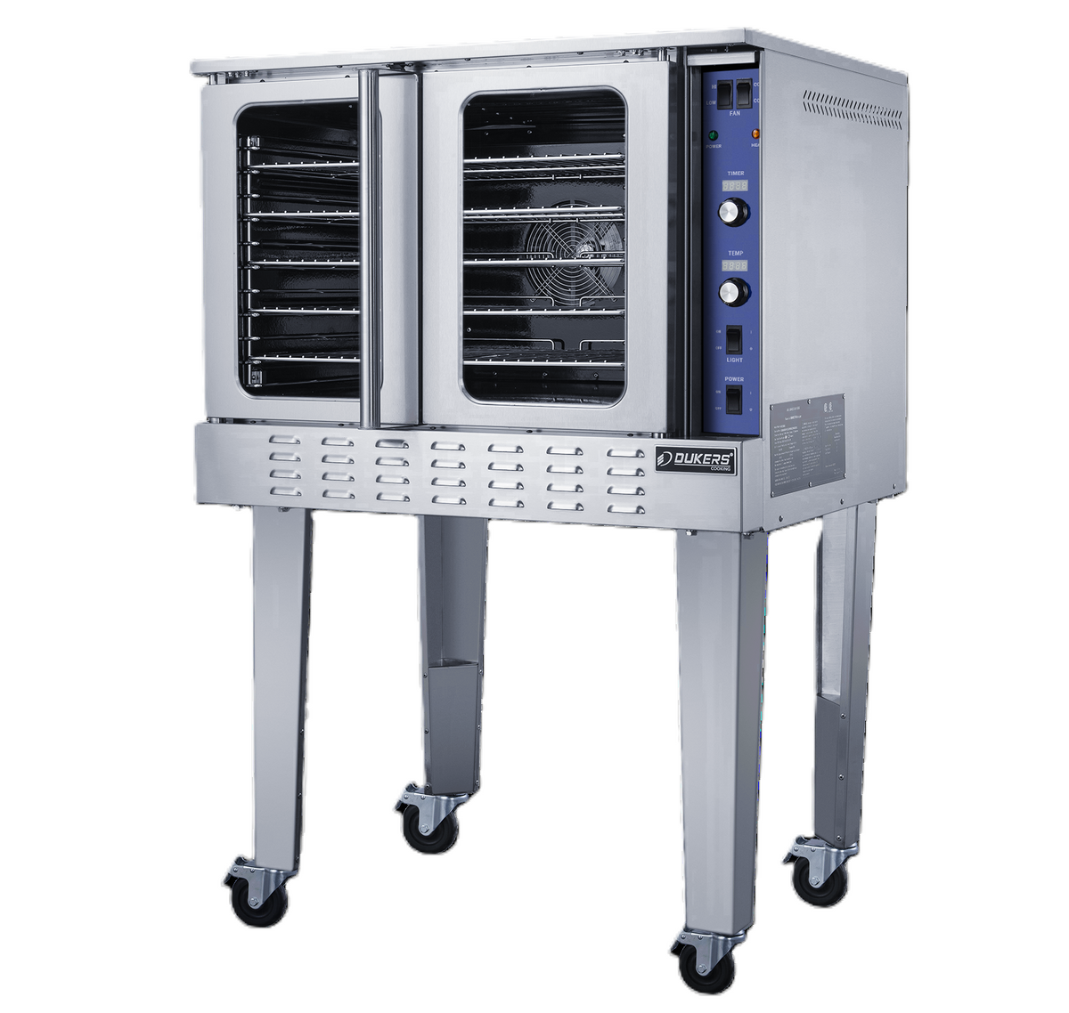 Dukers DCCOG1 Single Deck Convection Oven (Not Bakery Depth)