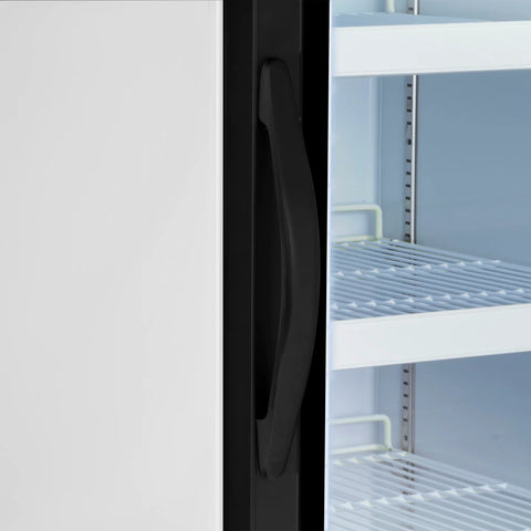 Maxx Cold MXM1-23FHC Single Glass Door Merchandiser Freezer, 23 cu. ft. Storage Capacity, in White
