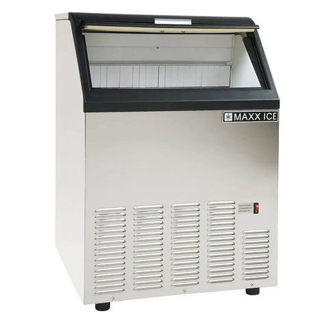 Maxx Ice MIM100 22"W Bullet Cube Undercounter Ice Machine - 110 lbs/day, Air Cooled