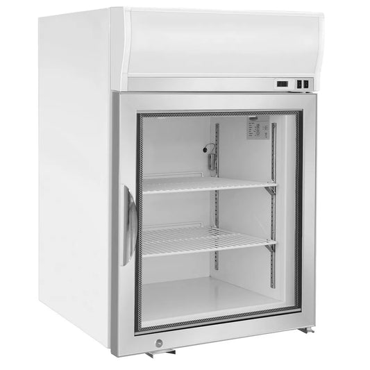 Maxx Cold MXM1-4FHC Countertop Glass Door Freezer in White, 4.2 cu.ft.