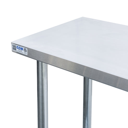 GSW USA WT-P3096 Premium Work Table, 96"W X 30"D X 35"H