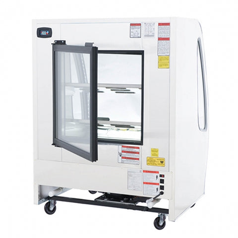 Pro-Kold DDC 40 Refrigerated Curved Glass Deli Display Case - 40"W