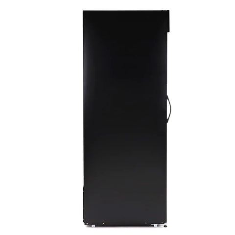 Maxx Cold MXM2-36FBHC Double Glass Door Narrow Width Merchandiser Freezer, Swing Style Door, 36 cu. ft., Black