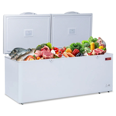 WESTLAKE 24 Cu.Ft Commercial Chest Freezer Deep Freezer with Lock ETL White