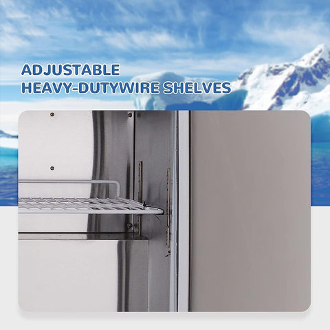 ⚡Flash Sale⚡Aceland ASR-60BM Stainless Steel 60" Mega Top Prep Cooler