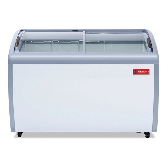 WESTLAKE 13 Cu.Ft Commercial Ice Cream Display Freezer Glass Top ETL 50"W
