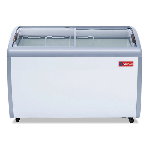 WESTLAKE 13 Cu.Ft Commercial Ice Cream Display Freezer Glass Top ETL 50"W