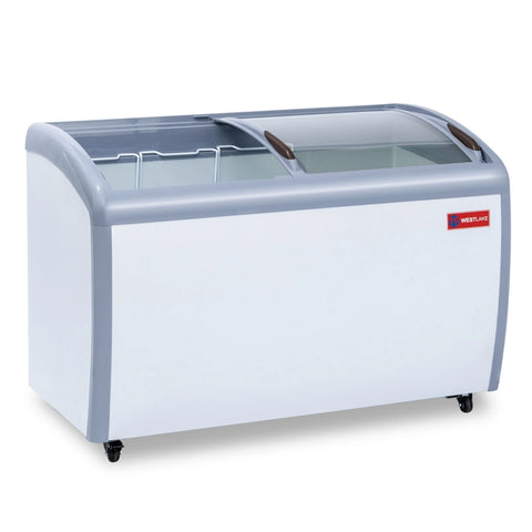 WESTLAKE 13 Cu.Ft Commercial Ice Cream Display Freezer Glass Top ETL 50"W