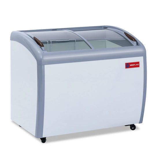 WESTLAKE 9.3 Cu.Ft Commercial Ice Cream Display Freezer Glass Top ETL 39"W