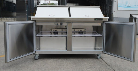 ⚡Flash Sale⚡Aceland ASR-60BM Stainless Steel 60" Mega Top Prep Cooler