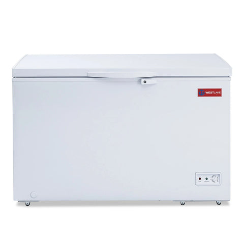 WESTLAKE 12 Cu.Ft Commercial Chest Freezer Deep Freezer with Lock ETL White