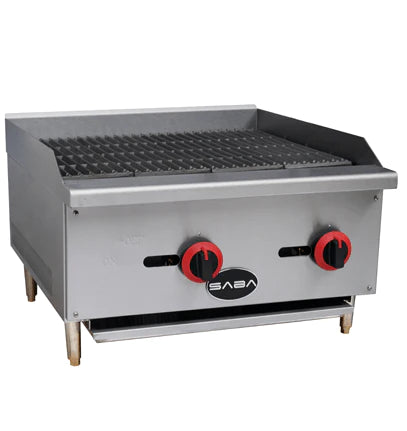 SABA CB-24 24" Gas Radiant Charbroiler 60,000 BTU