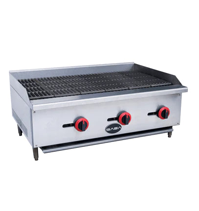 SABA CB-36 36" Gas Radiant Charbroiler 90,000BTU