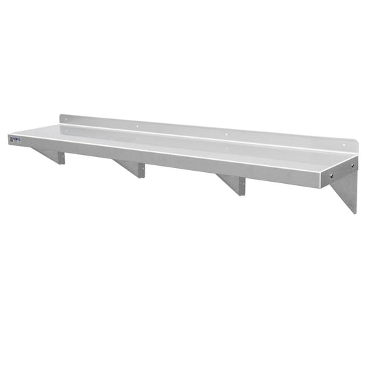 WS-W1472 Stainless Steel Wall Mount Shelf 14x72"