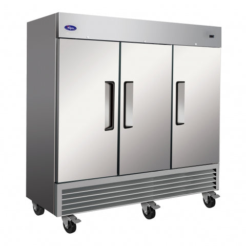 Valpro VP3FDV - Freezer, reach-in, three-section, 81"W, 72 cu. ft. capacity