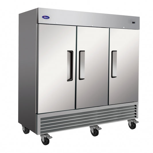 Valpro VP3R-HC - Refrigerator, reach-in, three-section, 81"W, 72 cu. ft.