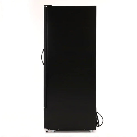 Maxx Cold MXGDM-50FBHC Double Glass Door Merchandiser Freezer, Large Storage Capacity, 50 cu. ft., in Black