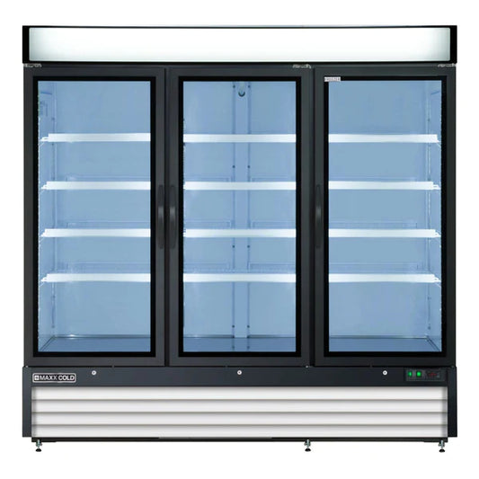 Maxximum MXM3-72FHC Maxx Cold X-Series Freezer Merchandiser Reach-in Three-section