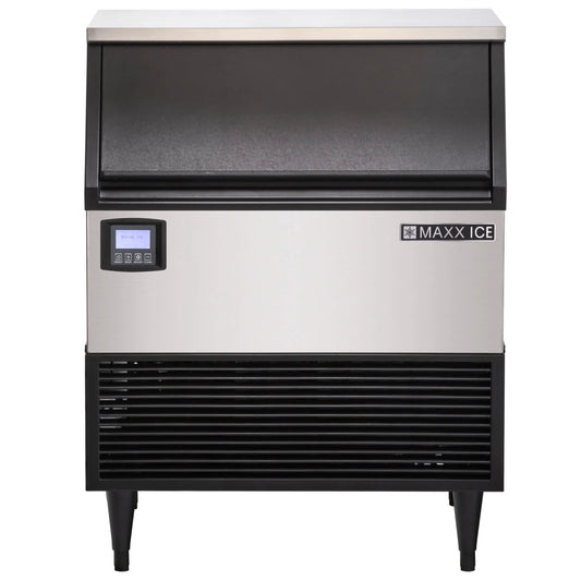 Maxx Ice MIM320N 30" Full-Size Cube Ice Maker With Bin w/ 328 lbs/Day Production, Air-Cooled