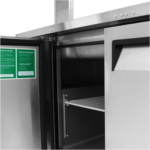Turbo Air JBT-48-N 48"W Refrigerated Buffet Table, (9) Third-Size Pan