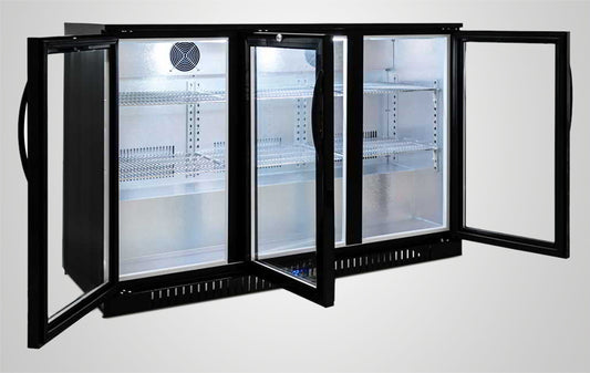 Aceland ABC-350 53.2" Glass Door Back Bar Cooler -11.3 Cu ft