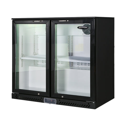 Aceland ABC-230 35.4" Glass Door Back Bar Cooler -7 Cu ft