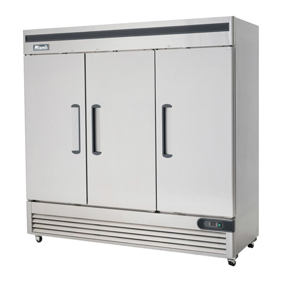 Migali C-3FB-HC 3 Door Reach-In Freezer