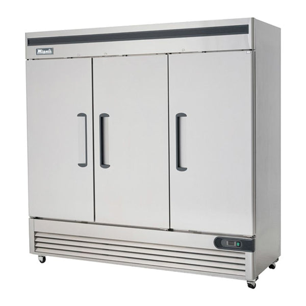 Migali C-3FB-HC 3 Door Reach-In Freezer – Aceland Restaurant