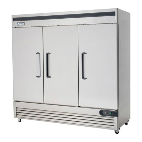 Migali C-3FB-HC 3 Door Reach-In Freezer
