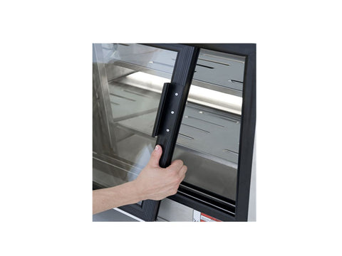 Pro-Kold DDC 80 Refrigerated Curved Glass Deli Display Case - 74"W