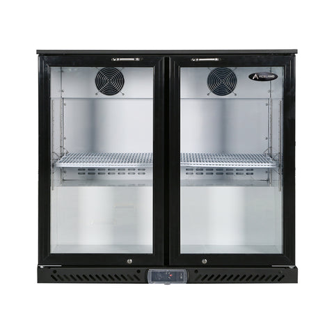 Aceland ABC-230 35.4" Glass Door Back Bar Cooler -7 Cu ft